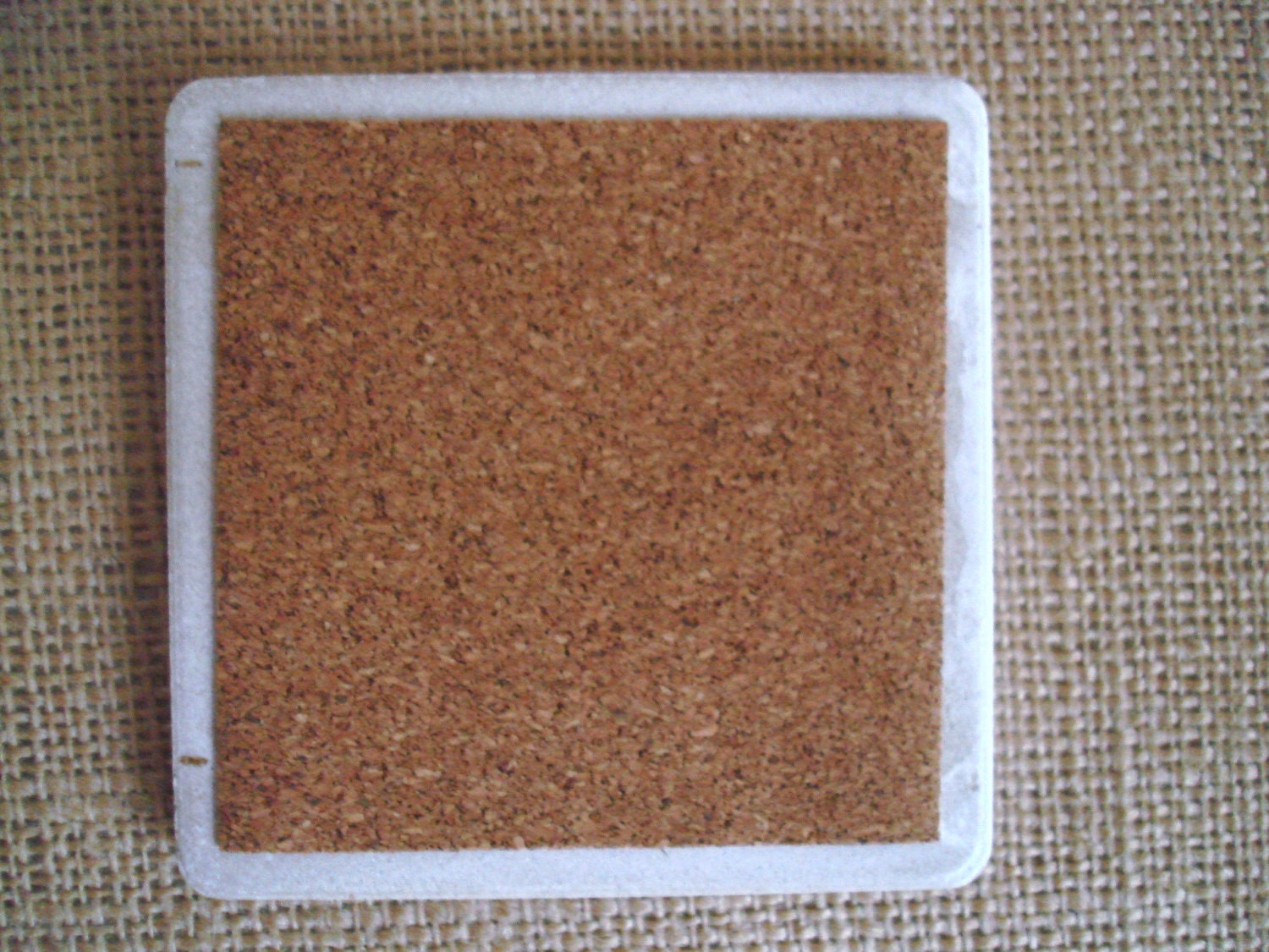 Custom Name/Date Coasters-Unique Wedding Gift by burlap and blue-Set of Four
