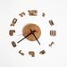 Bamboo Wall Clock