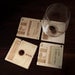 Floppy Disk Coasters (w/custom engraving) by Vectorcloud