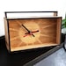 Bamboo Desk Clock