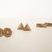 Geometric earrings (3 pairs)