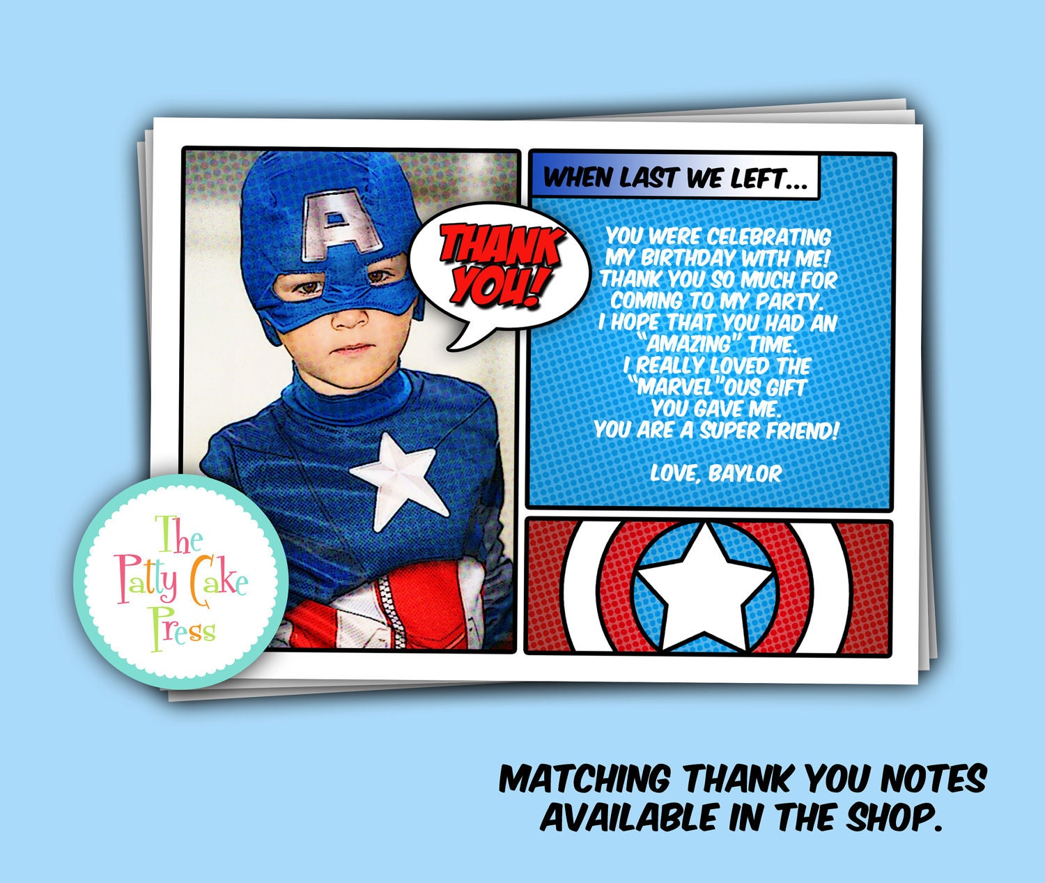 Avengers Invitation With photo, Birthday Party Custom Printable Digital File Super Hero Spiderman Superman Batman Superhero