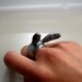 The Black Bunny Ring size 7 1/4 - What's Up Doc