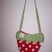 Adorable Red Strawberry Purse