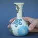 Bud Vase Aqua retro design