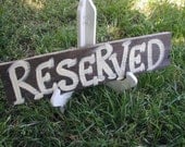 Reserved Custom Listing Wood Wedding Sign for  sandywhite624 Only