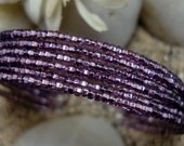 BRACELET and EARRINGS (purple)