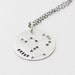Orion Constellation Necklace - Astrological Zodiac Sign Jewelry, Sterling Silver