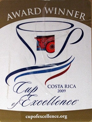 Costa Rica Calle De Copey - Cup of Excellence  Roasted Coffee