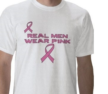 Breast Cancer Awareness - Graphic Tee - Mens Short Sleeve Cotton Tee