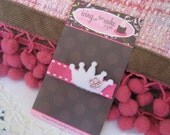 Princess Crown No Slip Clip...Perfect for All of her Pink Outfits...Ready to Ship