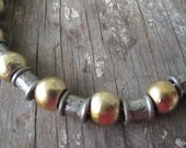 Liz Claiborne Silver and Gold Vintage Necklace