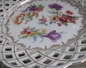 Dresden Flowers Plate