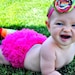 Ruffle Baby Bloomers - Chiffon Ruffle Bum - Great Photo Prop -