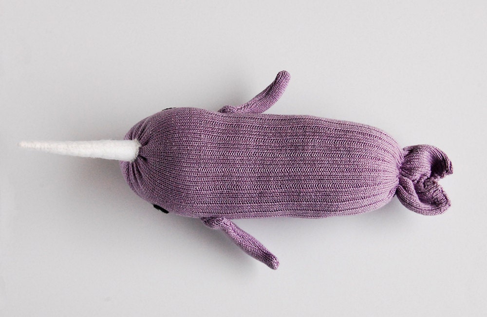 Lavender Sock Narwhal