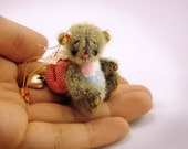Miniature bear PATTERN Mosya - emailed PDF - by Tatiana Scalozub