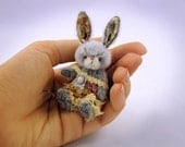 Miniature bunny PATTERN Lady Perfection - emailed PDF - by Tatiana Scalozub