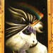 Vintage THE RAINBOW MAKER Black Velvet Unicorn Painting