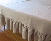 Shabby Frayed Ruffle Tablecloth