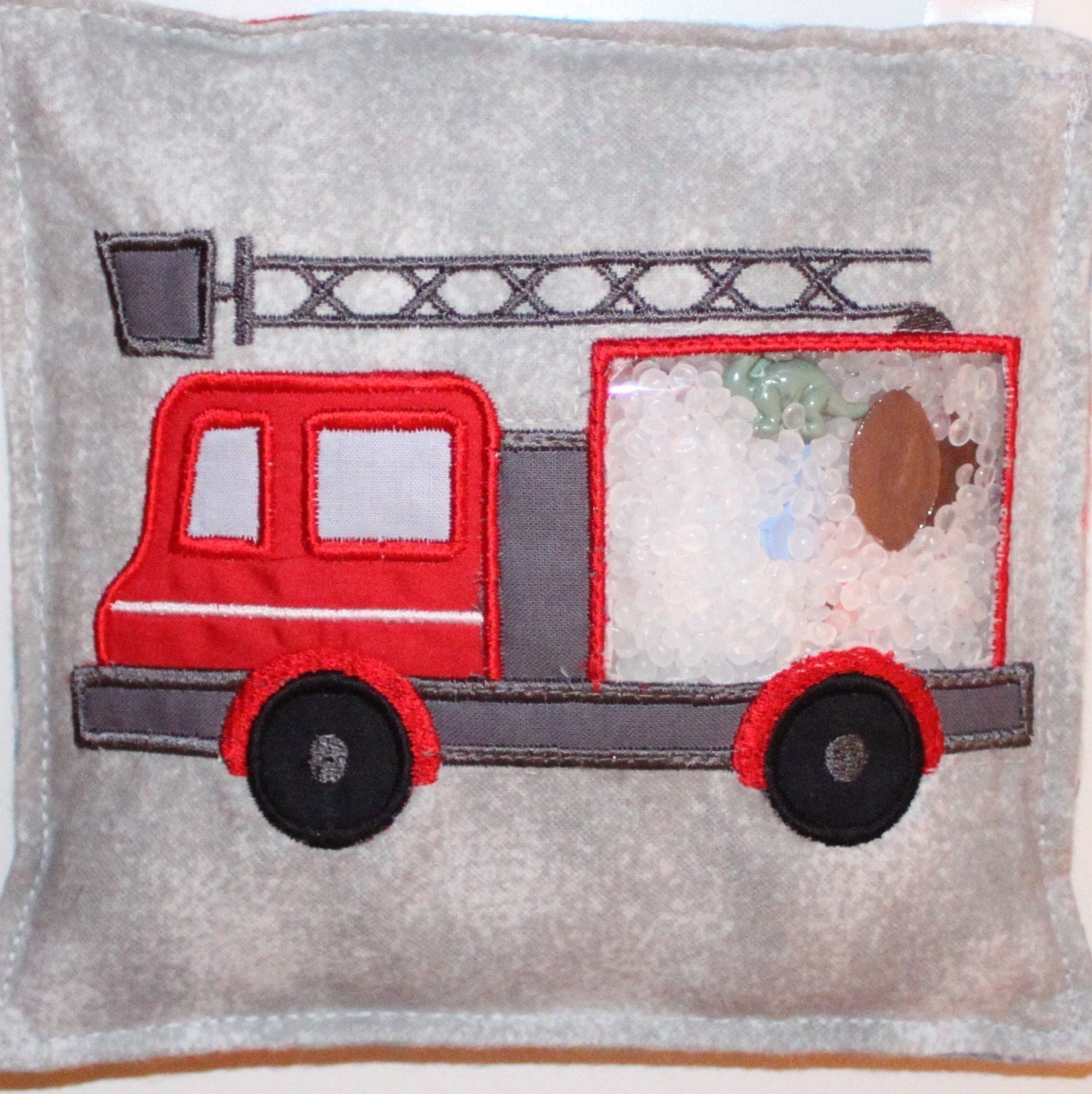 FIRE TRUCK Hide and Seek Sensory - I Spy Bag