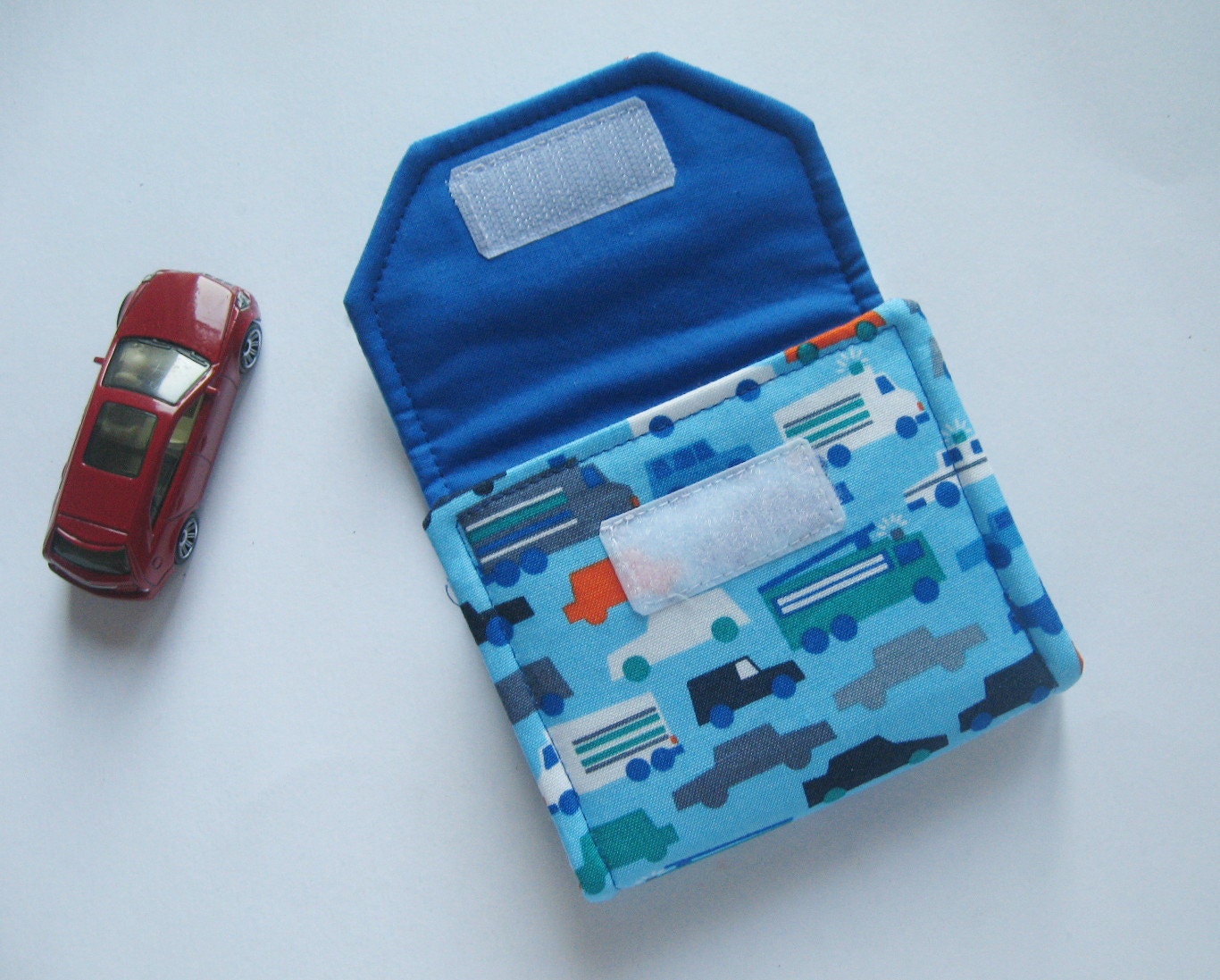 The ORIGINAL Car Wallet with POCKET (holds 2) ... Rush Hour ... available in other fabrics