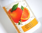SALE 30% OFF Orange Peel Milk and Honey Body Lotion with Essential Oils