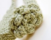 PDF Pattern-Crochet Womans Headband and Flower INSTANT DOWNLOAD