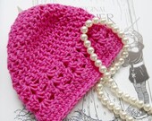 PDF Pattern - Crochet Shell Beanie Newborn-3 months INSTANT DOWNLOAD