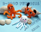 Sea animals felt mascots tutorial ebook pdf