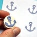 Anchor - Special Summer hand carved rubber stamps