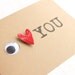 I Love You, Little Monster, Peek a Boo Card,  Eye Heart You Peek a Boo Card, Monster Inside