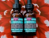 Organic Gorgeous Hair Rescue Serum with Sage, Almond, Walnut, Lavender, Geranium, Rose  and Kukui NEW IMPROVED FORMULA by Skin Apotheke