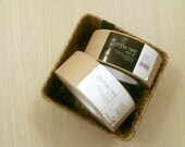White or Black adhesive cotton fabric tape 4.5cm x 15m