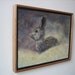 Bunny  Original Oil Painting  15 1/2 x 12