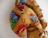 Cowboy Tan Plush Pony