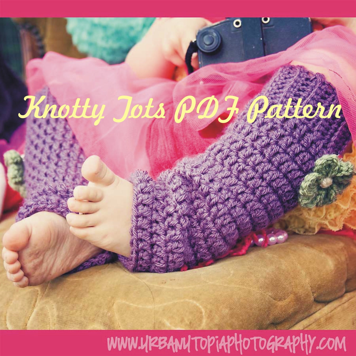 Spring Fashion Leg Warmer Pattern Instant Download