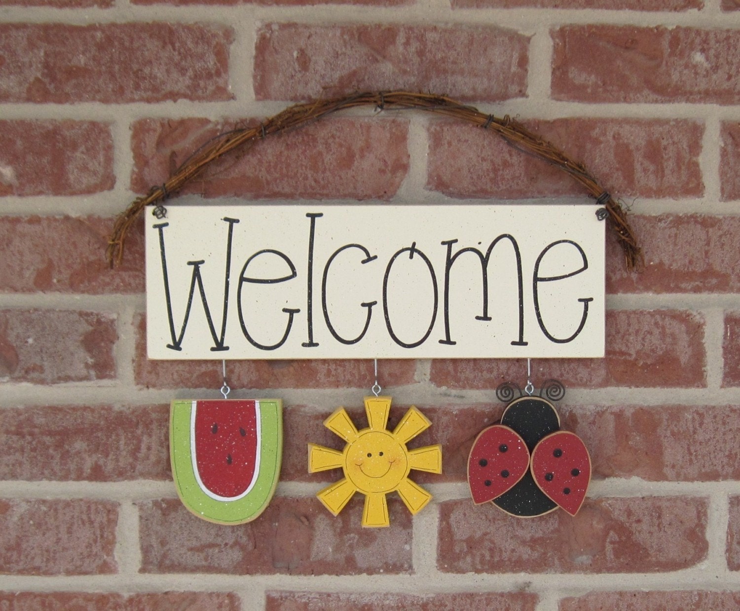 MONTHLY WELCOME SIGN (June) for wall and home decor