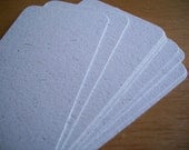 50 RHINO POO fibre white business cards