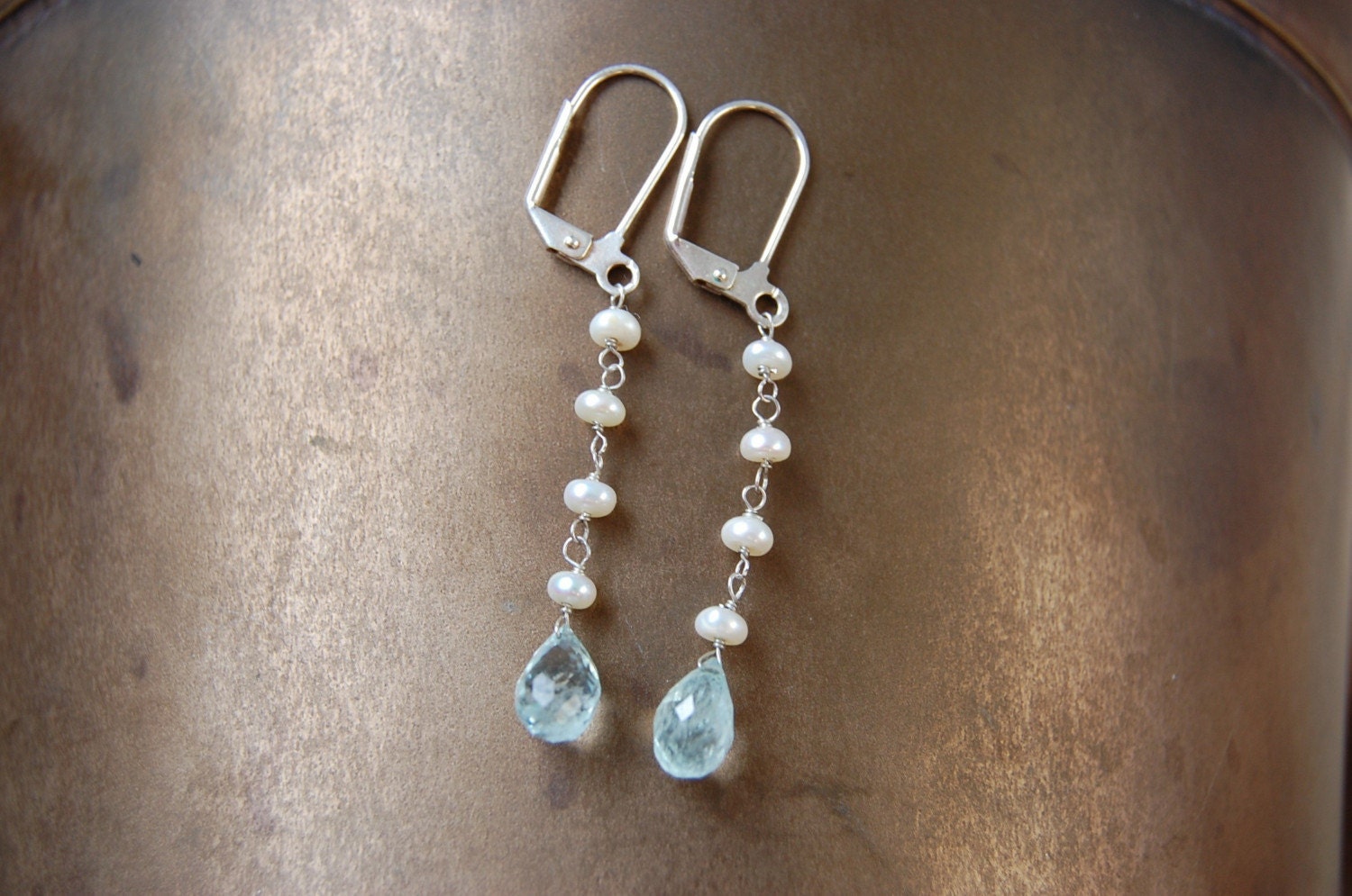 pearl earrings for work or play