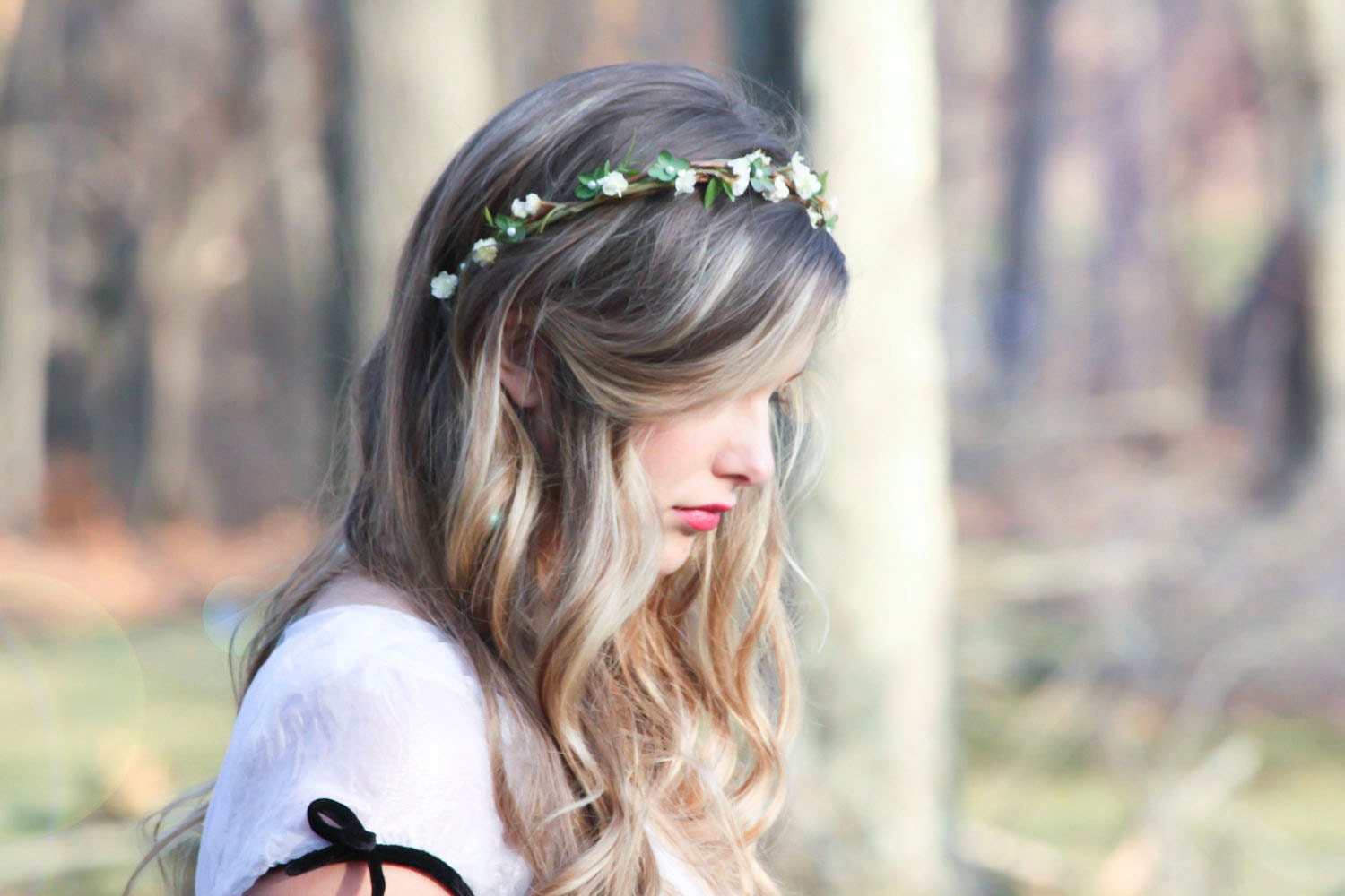 wedding accessories, bridal headband, woodland wedding, bridal headpiece, rustic wedding country chic woodland wedding berries halo