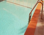 Photography  Architectural Landscape Mid Century Swimming Pool photograph.