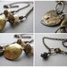 Three Treasures Vintage Key Necklace