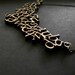 Modern Wooden Alphabet Necklace