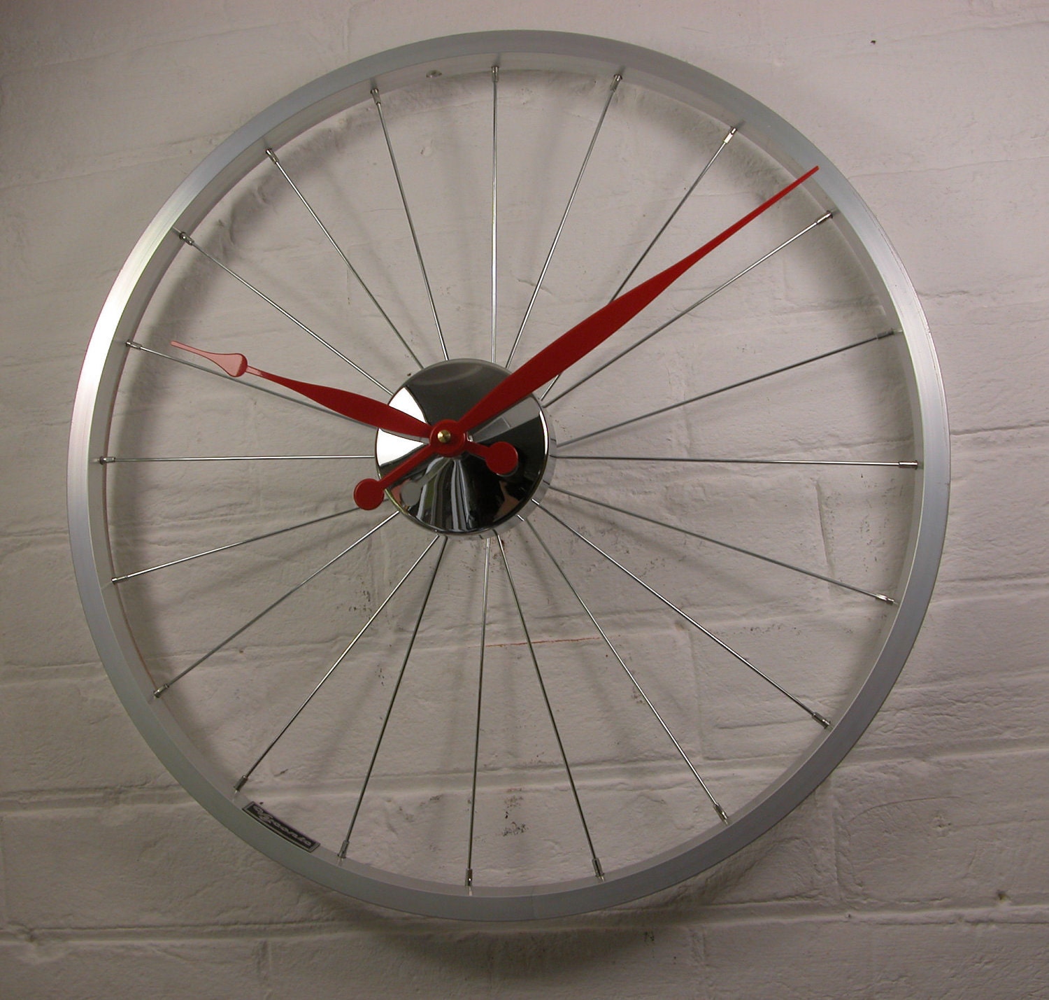 Bicycle Wheel Clock
