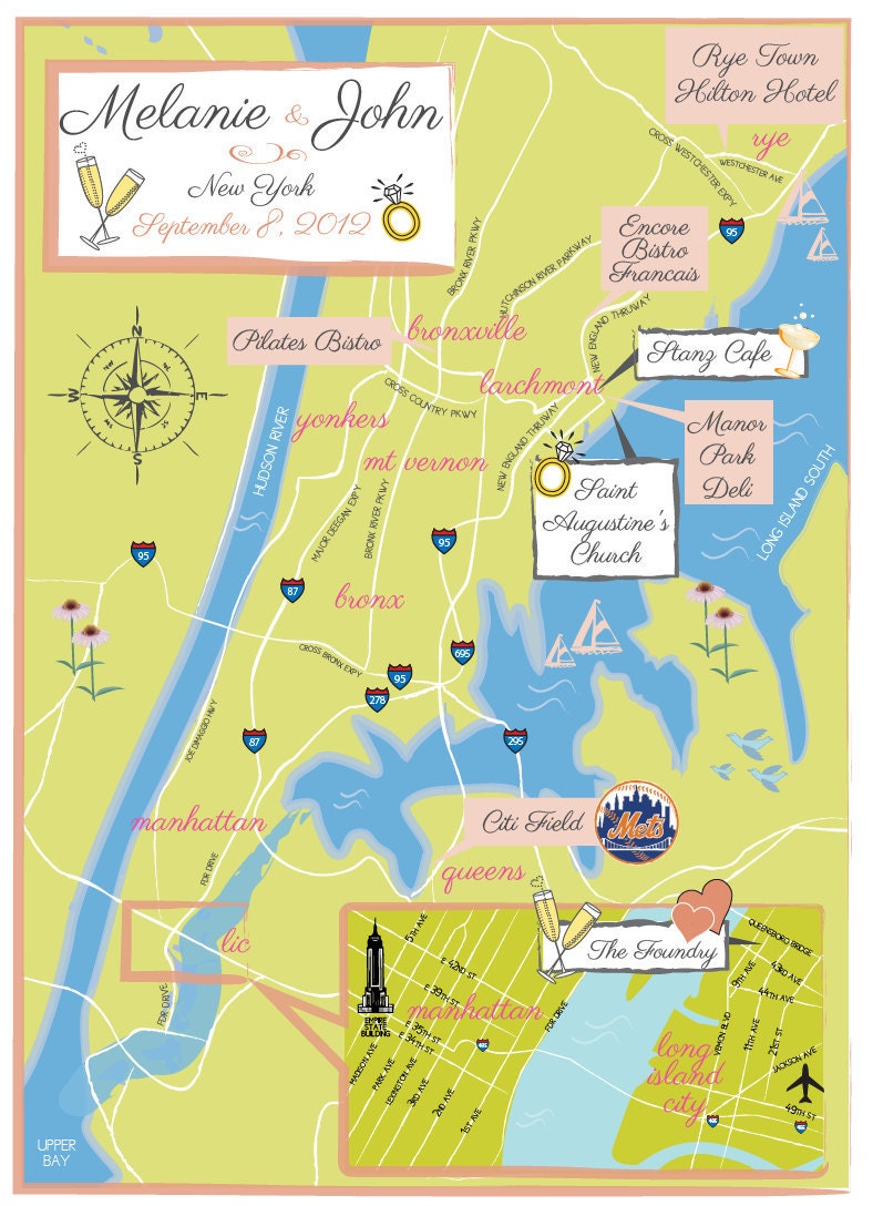 As Seen on STYLE ME PRETTY - New York Pink Wedding