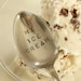 Vintage my ice cream silver plated spoon recycled silverware beachhouseliving on etsy