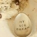 Vintage my ice cream silver plated spoon recycled silverware beachhouseliving on etsy