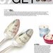 Vintage my ice cream your ice cream silver plated spoon set recycled flatware beachhouseliving on etsy