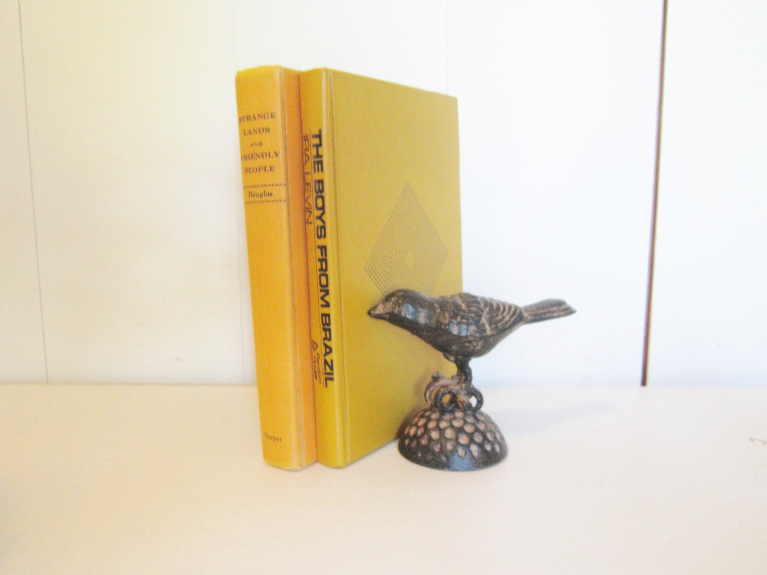 Vintage Instant book mini collection golden wheat cottage style decor