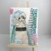 Dear... ORIGINAL beeswax collage